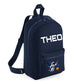 Personalised Astronaut Kids Backpack with Custom Name - Small Size
