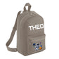 Personalised Astronaut Kids Backpack with Custom Name - Small Size