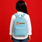 Personalised Rainbow Pencil Kids Backpack with Custom Name - Small Size