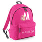 Bunny Kids Backpack with Custom Initial & Name - Large Size