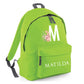 Bunny Kids Backpack with Custom Initial & Name - Large Size