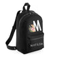 Bunny Kids Backpack with Custom Initial & Name - Small Size