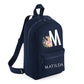 Bunny Kids Backpack with Custom Initial & Name - Small Size