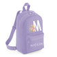 Bunny Kids Backpack with Custom Initial & Name - Small Size