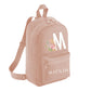 Bunny Kids Backpack with Custom Initial & Name - Small Size