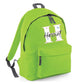 Custom Initial & Name Kids Backpack- Large Size