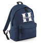 Custom Initial & Name Kids Backpack- Large Size