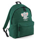 Giraffe Kids Backpack with Custom Name Personalised Backpack - Large Size