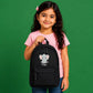 Giraffe Kids Backpack with Custom Name Personalised Backpack - Large Size