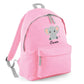 Giraffe Kids Backpack with Custom Name Personalised Backpack - Large Size