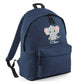 Giraffe Kids Backpack with Custom Name Personalised Backpack - Large Size