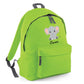 Giraffe Kids Backpack with Custom Name Personalised Backpack - Large Size