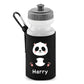 Personalised Panda Kids Water Bottle with Custom Name