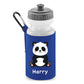 Personalised Panda Kids Water Bottle with Custom Name