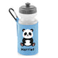 Personalised Panda Kids Water Bottle with Custom Name