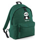 Personalised Panda Kids Backpack with Custom Name - Large Size