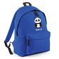 Personalised Panda Kids Backpack with Custom Name - Large Size