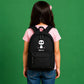 Personalised Panda Kids Backpack with Custom Name - Large Size