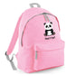 Personalised Panda Kids Backpack with Custom Name - Large Size