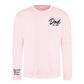 Custom Dad Est Names Sleeve Father Day Printed Unisex Sweatshirt