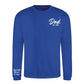Custom Dad Est Names Sleeve Father Day Printed Unisex Sweatshirt