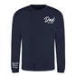 Custom Dad Est Names Sleeve Father Day Printed Unisex Sweatshirt