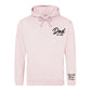 Custom Dad Est Names on Sleeve Father’s Day Printed Unisex Hoodie