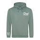 Custom Dad Est Names on Sleeve Father’s Day Printed Unisex Hoodie