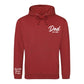 Custom Dad Est Names on Sleeve Father’s Day Printed Unisex Hoodie