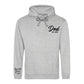 Custom Dad Est Names on Sleeve Father’s Day Printed Unisex Hoodie