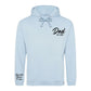 Custom Dad Est Names on Sleeve Father’s Day Printed Unisex Hoodie