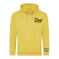 Custom Dad Est Names on Sleeve Father’s Day Printed Unisex Hoodie