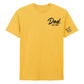 Custom Dad Est Names on Sleeve Fathers Day Printed Unisex T-Shirt