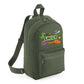 Personalised Dinosaur Kids Backpack with Custom Name - Small Size