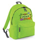 Personalised Dinosaur Kids Backpack with Custom Name - Large Size