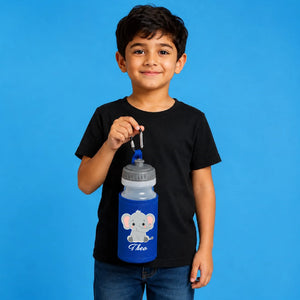 Giraffe Kids Water Bottle with Custom Name