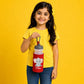 Giraffe Kids Water Bottle with Custom Name