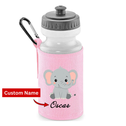 Giraffe Kids Water Bottle with Custom Name