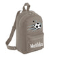 Personalised Football Kids Backpack with Custom Name - Small Size
