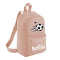 Personalised Football Kids Backpack with Custom Name - Small Size
