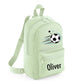 Personalised Football Kids Backpack with Custom Name - Small Size