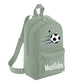 Personalised Football Kids Backpack with Custom Name - Small Size