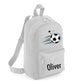 Personalised Football Kids Backpack with Custom Name - Small Size
