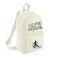 Personalised Football Player Kids Backpack with Custom Name - Small Size