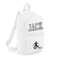 Personalised Football Player Kids Backpack with Custom Name - Small Size