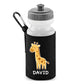 Cute Bear Design Kids Water Bottle with Custom Name