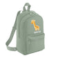 Cute Bear Design Kids Backpack with Custom Name - Small Size