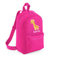 Cute Bear Design Kids Backpack with Custom Name - Small Size