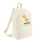 Cute Bear Design Kids Backpack with Custom Name - Small Size