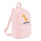 Cute Bear Design Kids Backpack with Custom Name - Small Size